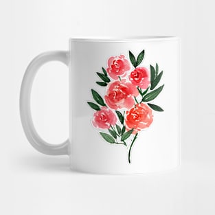 A bunch of rose Mug